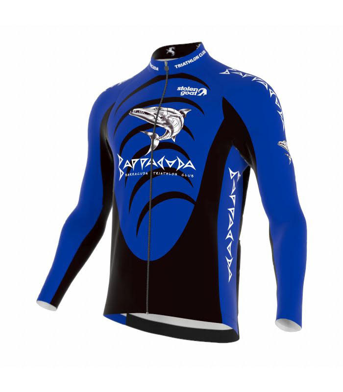 Men's Barracuda Tri Ibex Bodyline LS Jersey