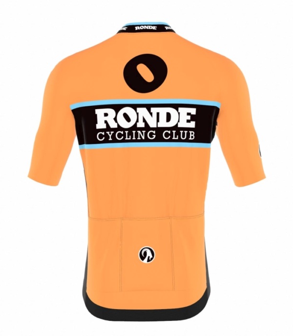 Men's Ronde CC Orange Ibex Bodyline SS Jersey