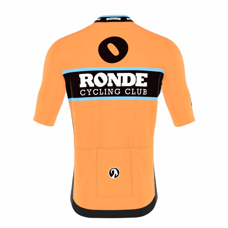 Men's Ronde CC Orange Ibex Bodyline SS Jersey