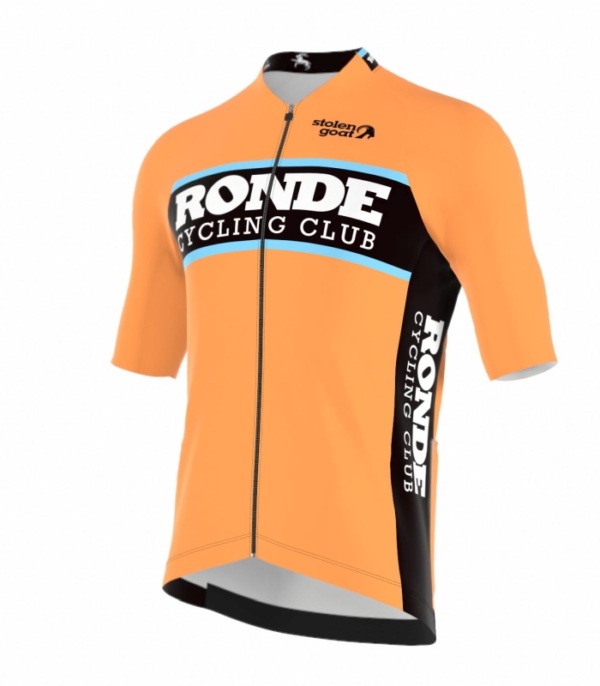 Men's Ronde CC Orange Ibex Bodyline SS Jersey