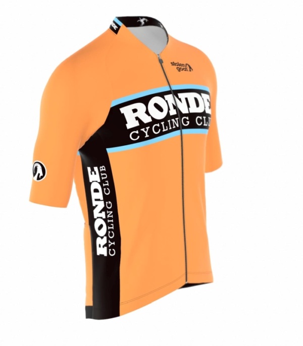 Men's Ronde CC Orange Ibex Bodyline SS Jersey