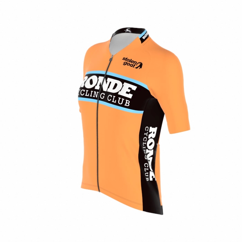 Women's Ronde CC Orange Ibex Bodyline SS Jersey
