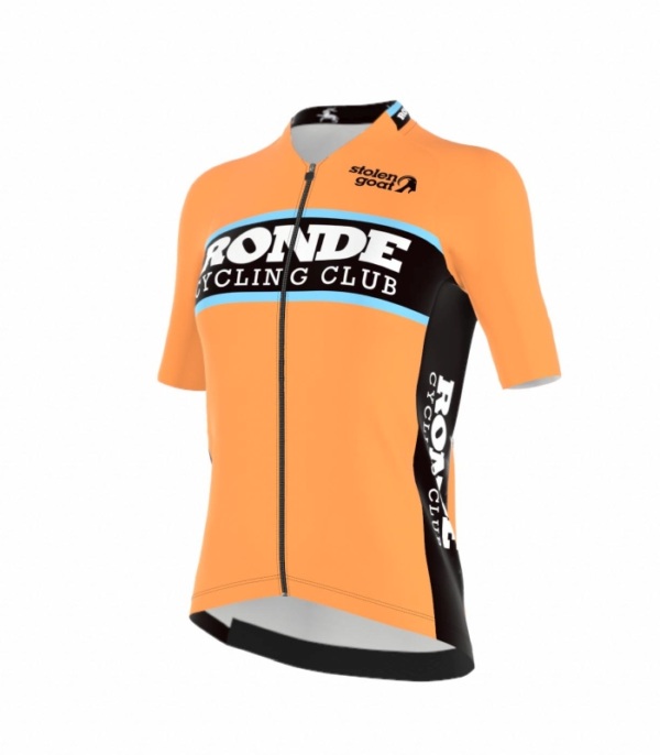 Women's Ronde CC Orange Ibex Bodyline SS Jersey
