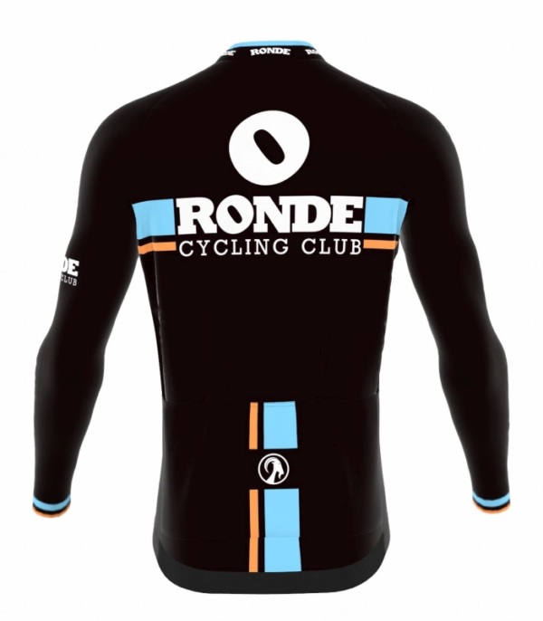 Men's Ronde CC Black Ibex Bodyline LS Jersey