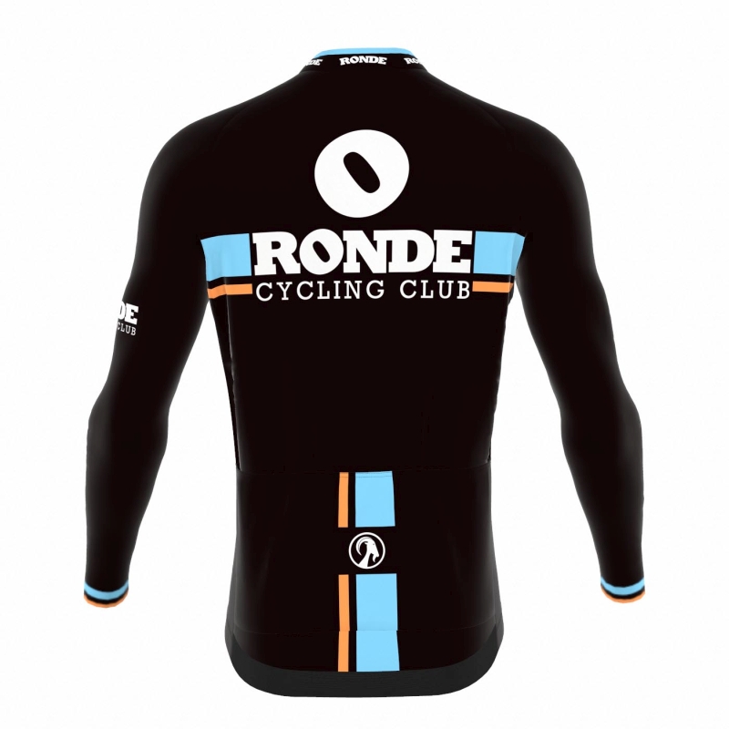 Men's Ronde CC Black Ibex Bodyline LS Jersey