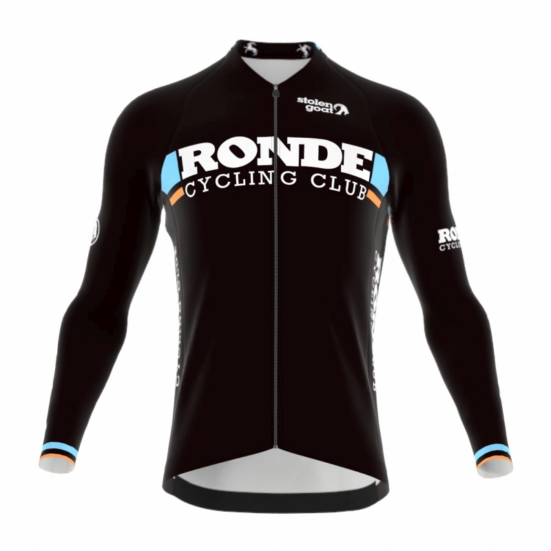Men's Ronde CC Black Ibex Bodyline LS Jersey