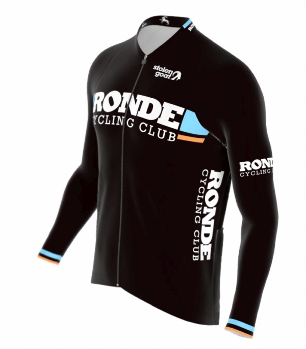 Men's Ronde CC Black Ibex Bodyline LS Jersey