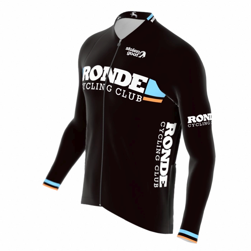 Men's Ronde CC Black Ibex Bodyline LS Jersey