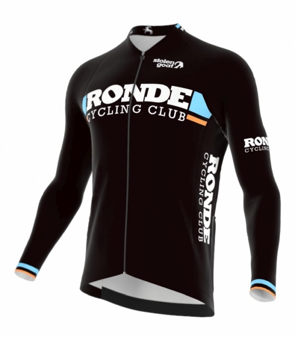 Men's Ronde CC Black Ibex Bodyline LS Jersey