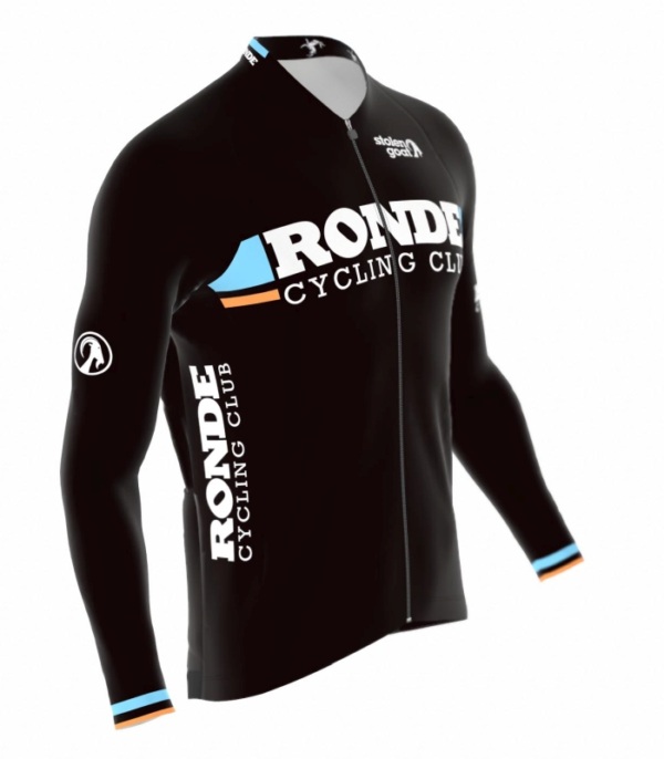 Men's Ronde CC Black Ibex Bodyline LS Jersey