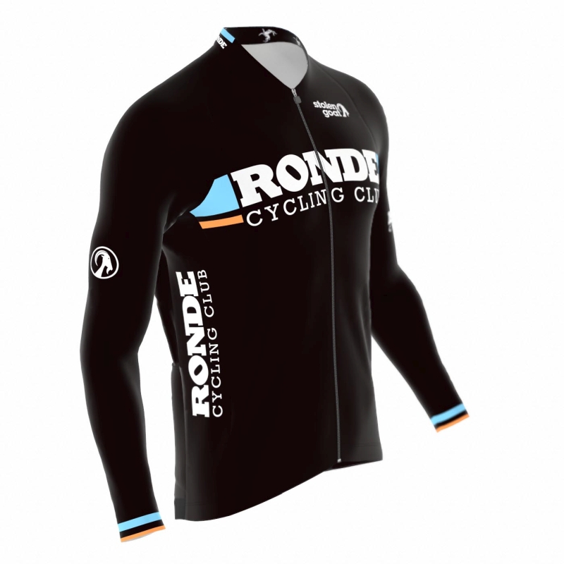 Men's Ronde CC Black Ibex Bodyline LS Jersey
