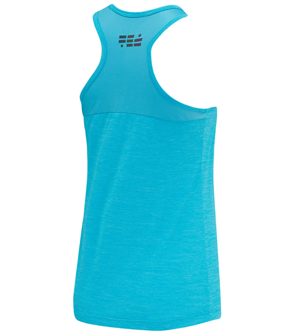 Women's Blue Racerback Running Vest