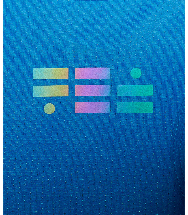Women's Blue Racerback Running Vest