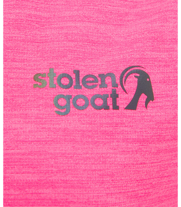 Women's Pink Short Sleeved Running Top