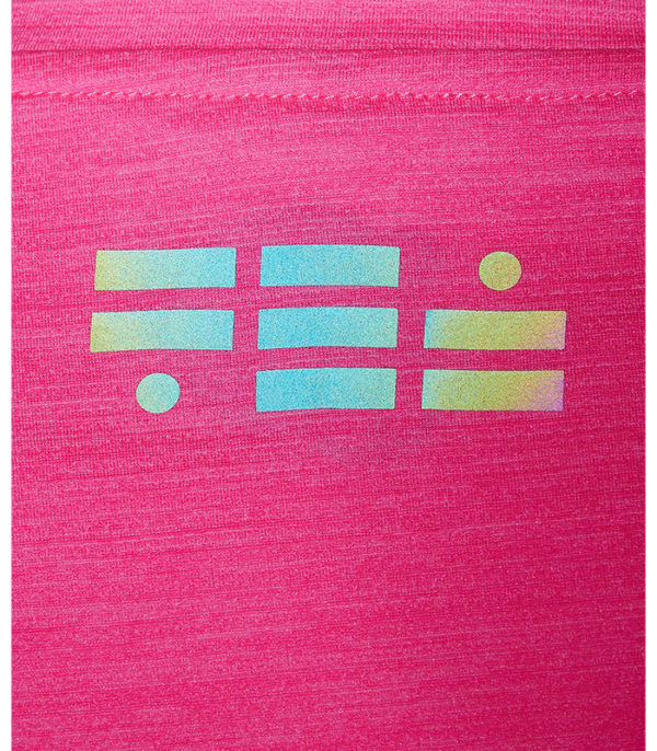 Women's Pink Short Sleeved Running Top