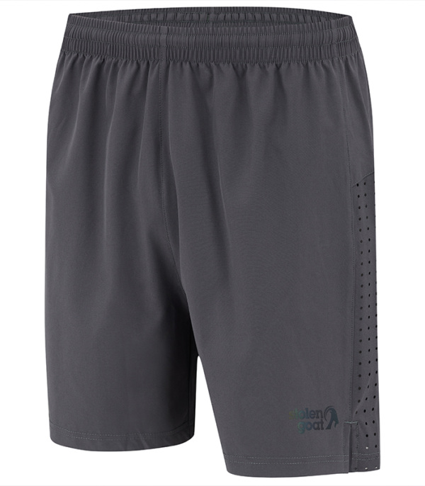 Men's Charcoal 5 Inch Running Shorts