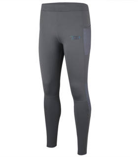 Men's charcoal running tights