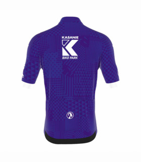 Men's purple Kasanje cycling ibex ss jersey