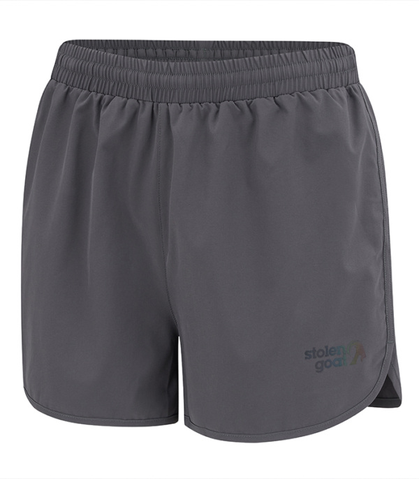 Women's Charcoal Running Shorts