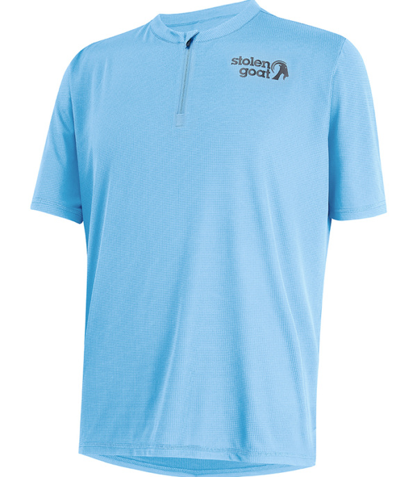 Men's Light Blue Gravel Jersey