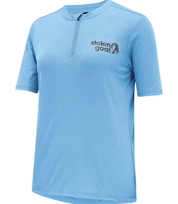 Women's Light Blue Gravel Jersey