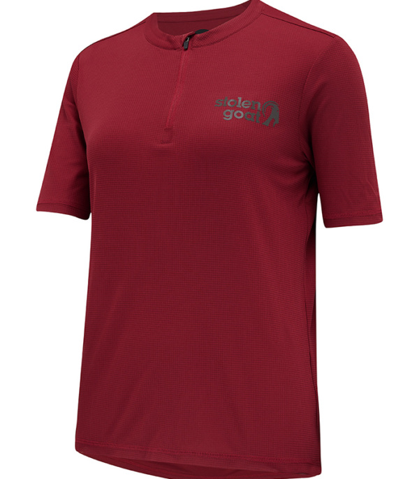 Women's Maroon Gravel Jersey
