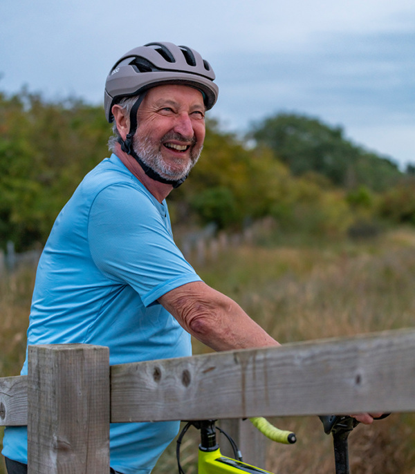 Men's Light Blue Gravel Jersey