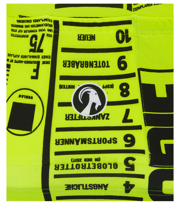 Men's El Lissitzky Yellow Bodyline Jersey