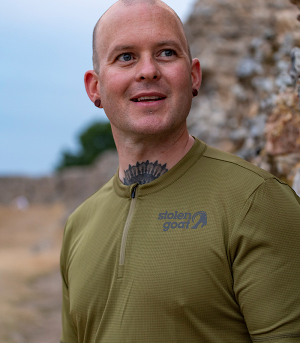 Men's Olive Gravel Jersey