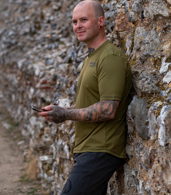 Men's Olive Gravel Jersey
