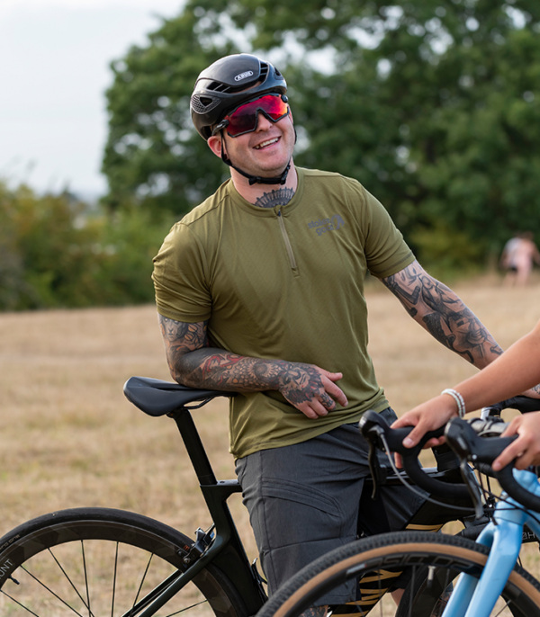 Men's Olive Gravel Jersey