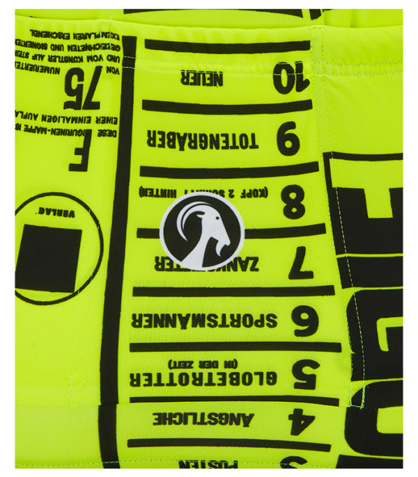 Women's El Lissitzky Yellow Bodyline Jersey