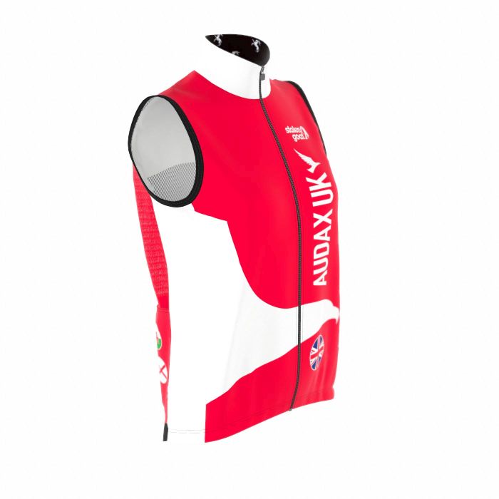 Gilet Cycliste Femme Stolen Goat Bodyline – Bleu/violet, Taille XL, Neuf Sans étiquette