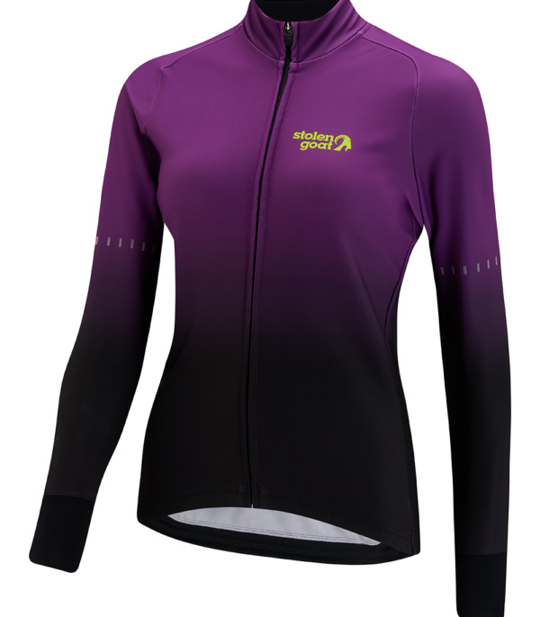 Women's Blackout Purple Alpine Bodyline  Jacket
