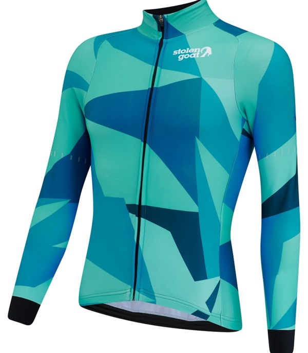 Men's Utopia Green Kiko Bodyline LS Jersey