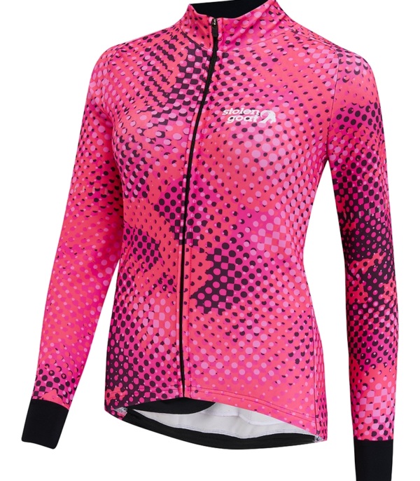 Women's Temples Pink Alpine Bodyline  Jacket