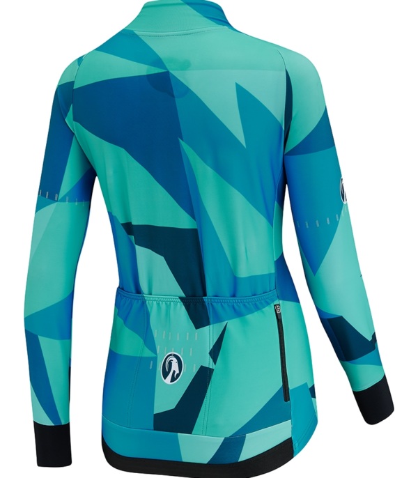 Women's Utopia Green Kiko Bodyline LS Jersey