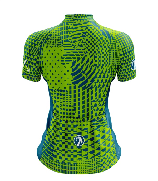 Women's Kaleidoscope Green Ibex Everyday SS Jersey