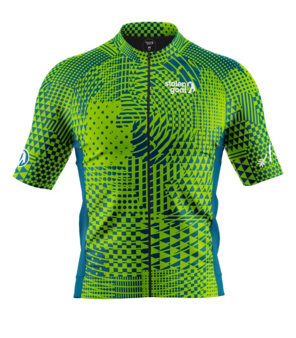 Men's Kaleidoscope Green Ibex Everyday SS Jersey