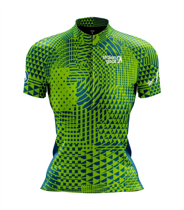 Women's Kaleidoscope Green Ibex Everyday SS Jersey
