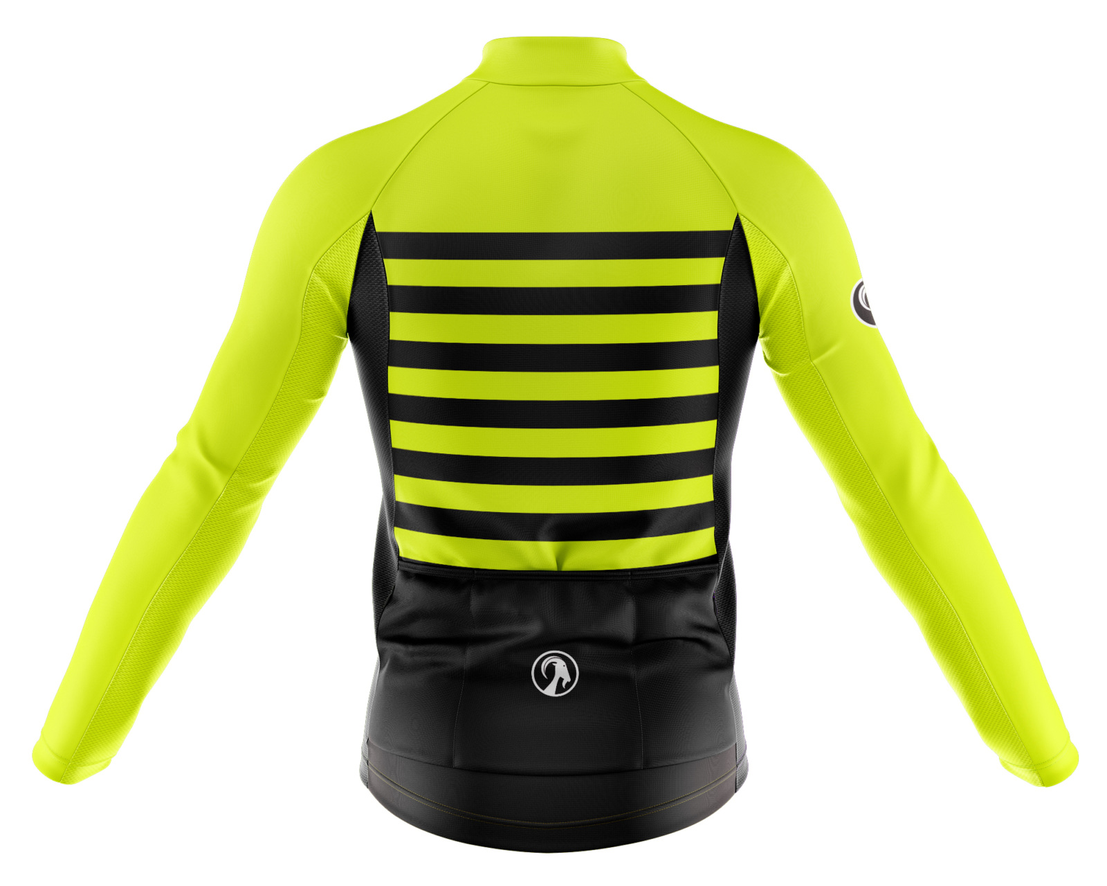 Men's Parallel Yellow Thermal LS Jersey
