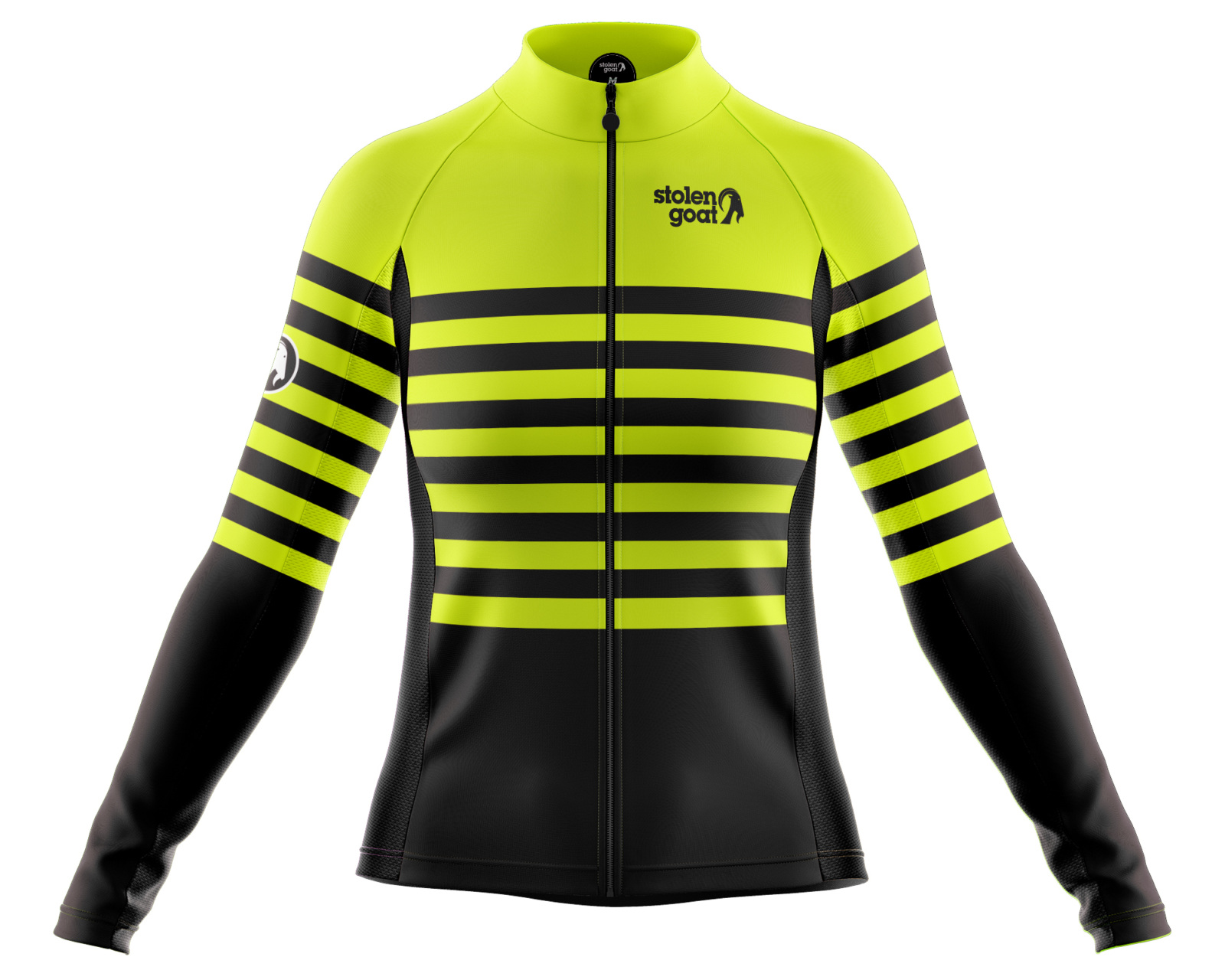 Women's Parallel Yellow Thermal LS Jersey