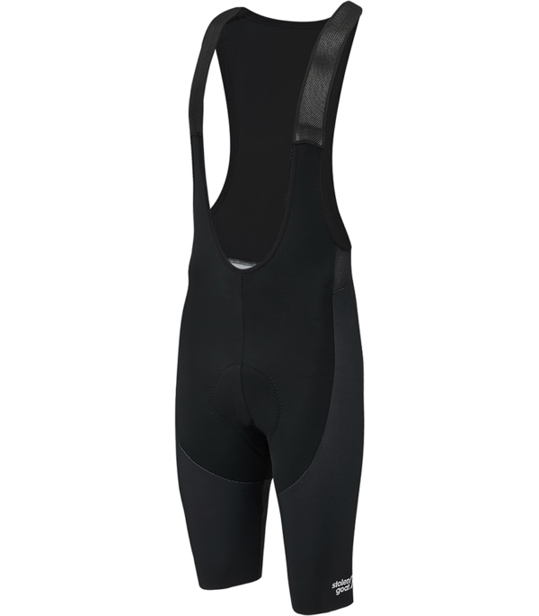 Men's Black Endurance Bib Shorts