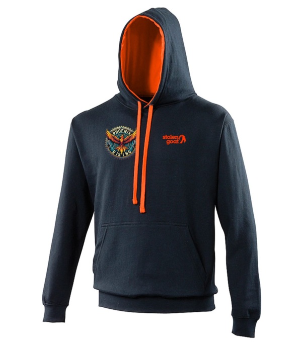Phoenix Rising Contrast Hoodie