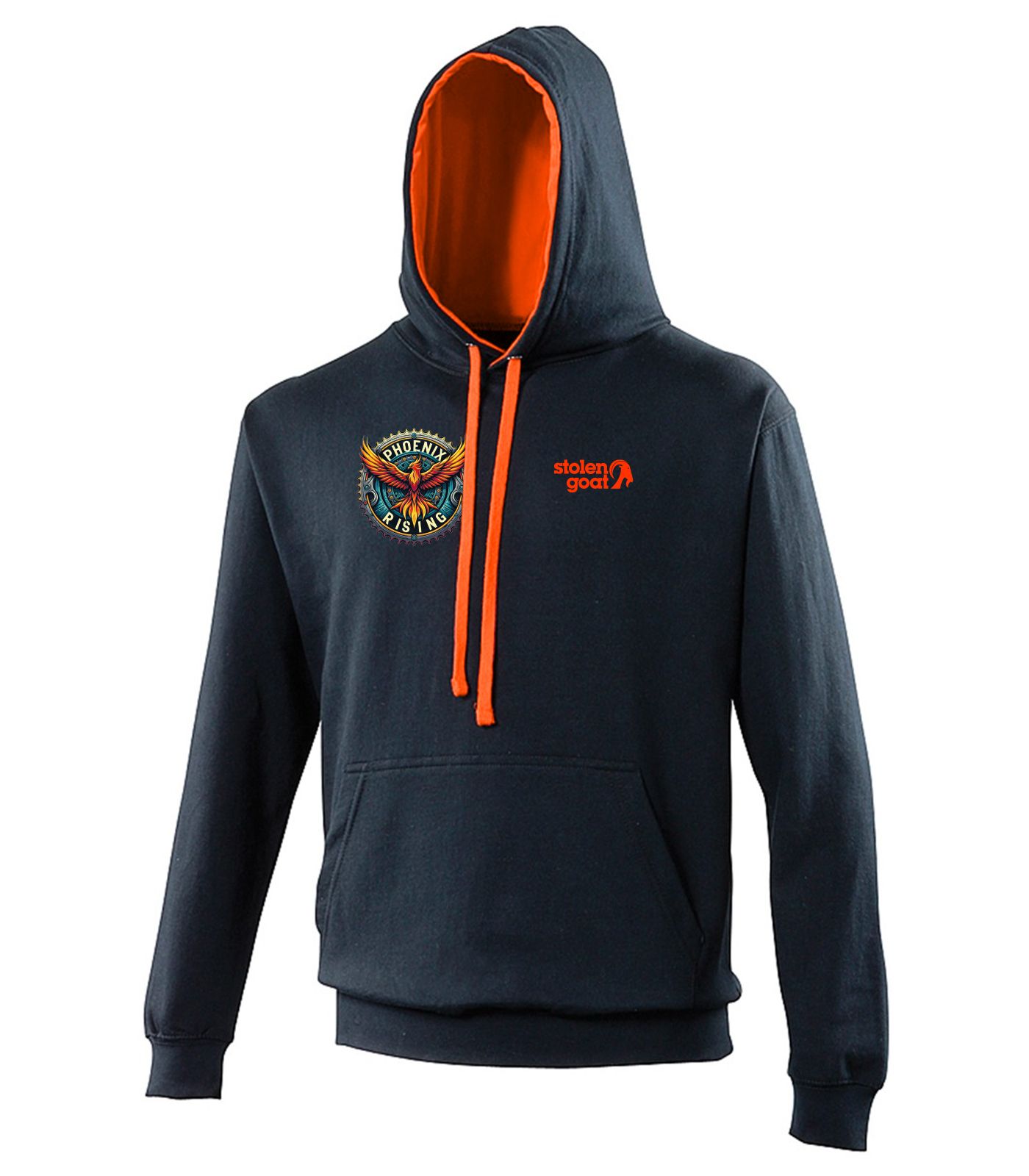 Phoenix Rising Contrast Hoodie