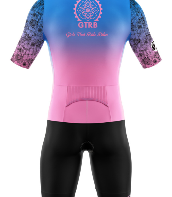 Women's Girls That Ride Bikes  SS Tri Suit