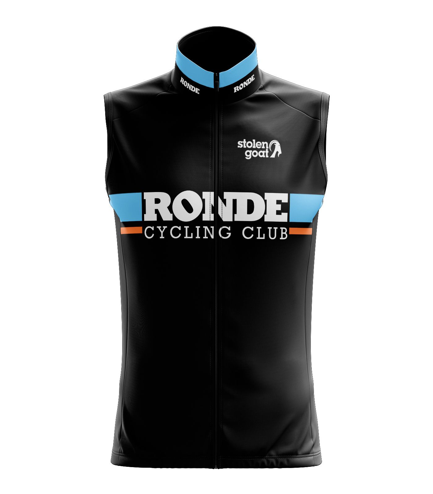 Men's Ronde CC Black Ibex Bodyline Gilet