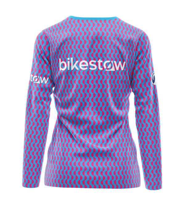 Women's Bikestow Pink MTB LS Jersey