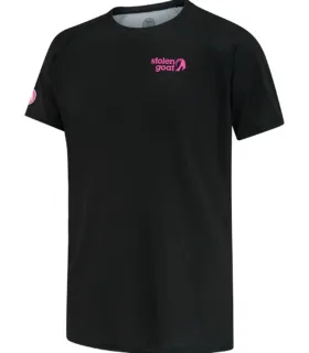 Men's Black Run Top - front view