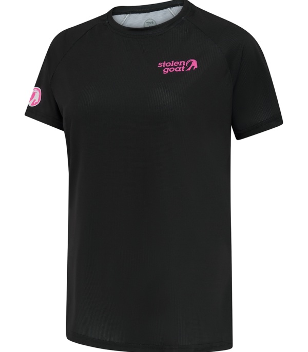 Women's Black Run Top